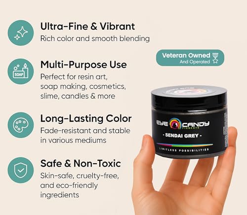 Pigments Premium Grey Mica Powder