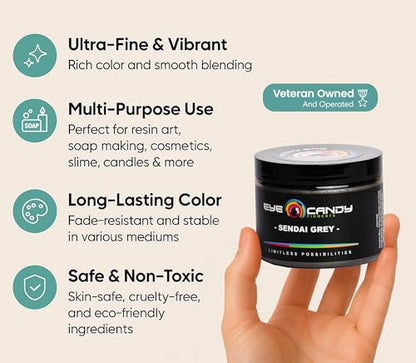 Pigments Premium Grey Mica Powder