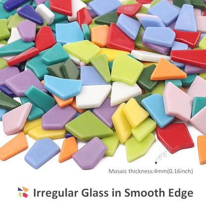 Glass Mosaic Tiles for Crafts Bulk