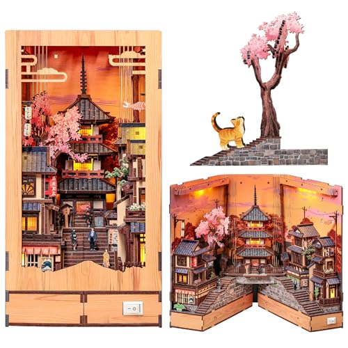 Japanese Book Nook Kit Miniature House