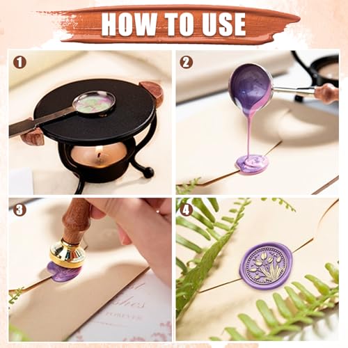 Wax Seal Stamp Kit (21 Count)