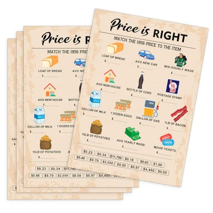 70th Birthday Party Games (31 Count)