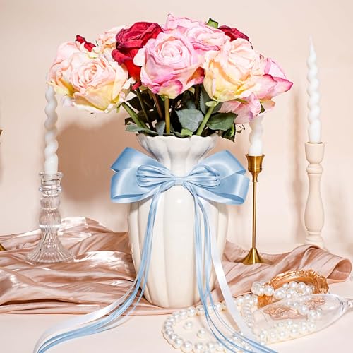 Light Blue Satin Ribbon 1 inch x 25 Yards