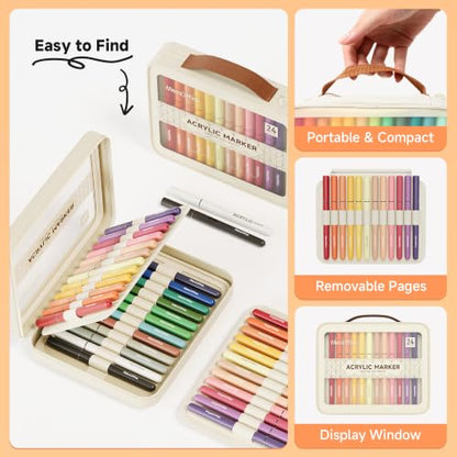 Acrylic Paint Markers (24 Count)