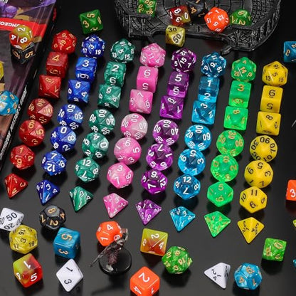 15 Sets Polyhedral Dice (105 Count)