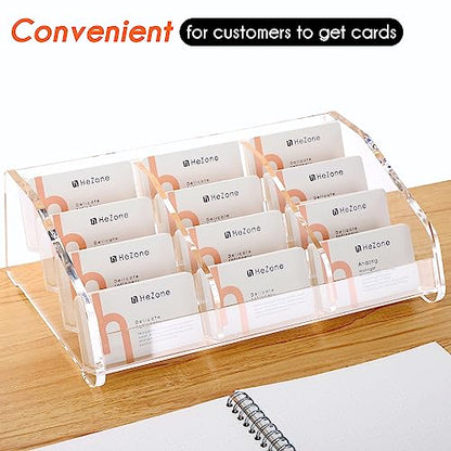 Business Card Holder Display for Desk Muitiple
