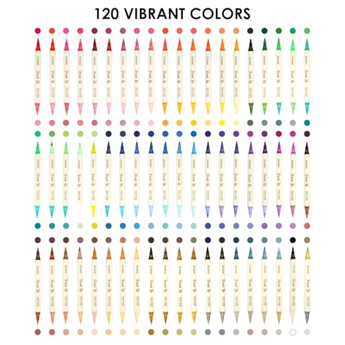 120 Color Acrylic Paint Markers