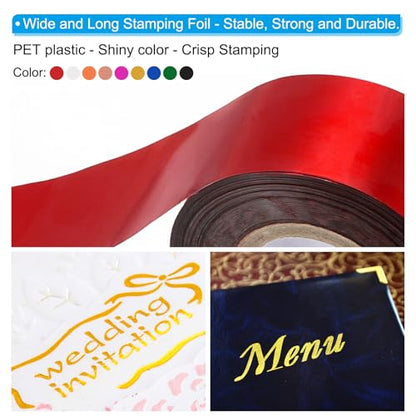 3.2"x400Ft Hot Stamping Foil Paper