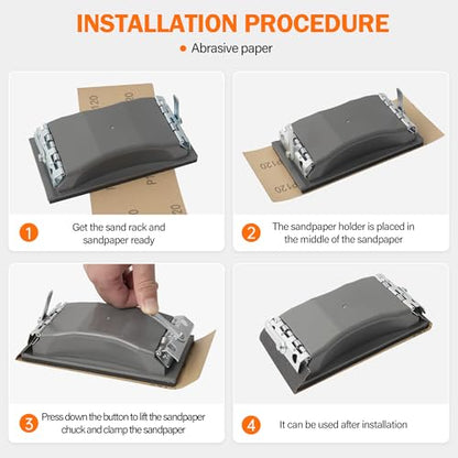 44pcs Wet & Dry Sandpaper