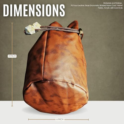 Large DND Dice Bag