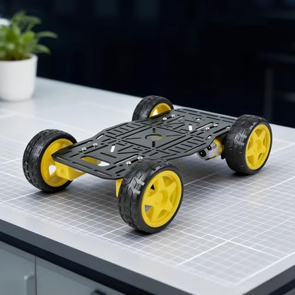 4WD Robot Chassis Kit for Arduino Raspberry Pi
