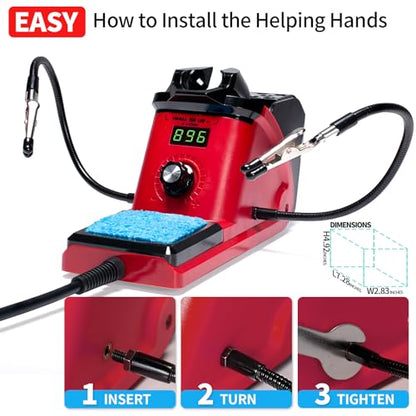 926 III 110W Soldering Iron Station Kit with LED Display