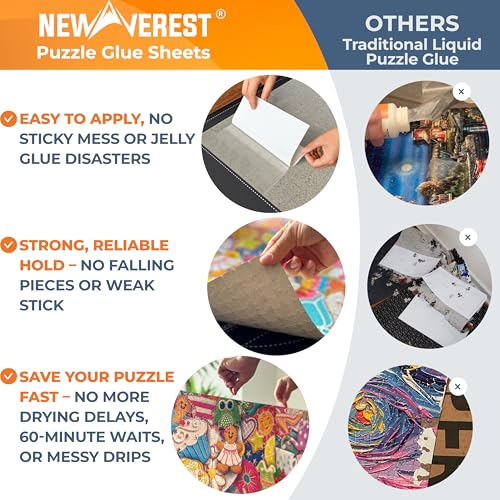 24 Pack Puzzle Glue Sheets 10×10″