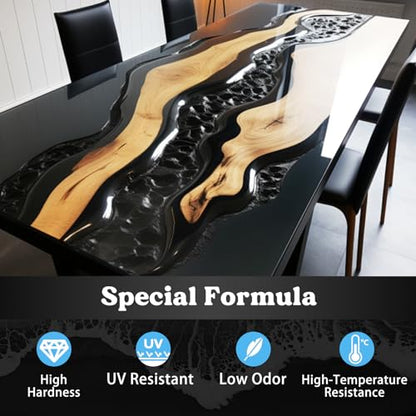 44OZ Black Resin Epoxy (44 Ounce)