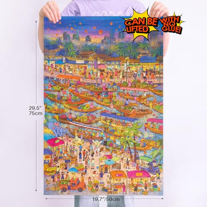 1000 Piece Puzzle for Adults Jigsaw Puzzles (1000 Count)