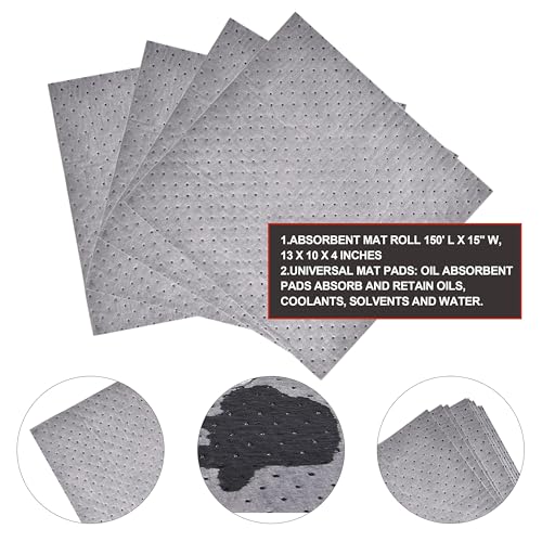 2 Pack Oil Absorbent Rolls