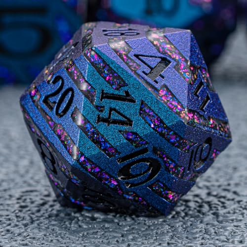 Inlay Metal DND Dice Set (7 Count)