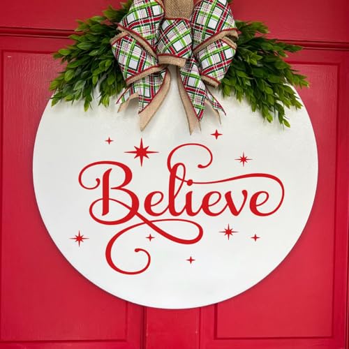 Christmas Stencils for Door Mats Christmas Stencils for Crafts Reusable (13 Count)