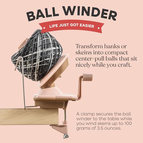 Yarn Ball Winder for Knitting and Crocheting