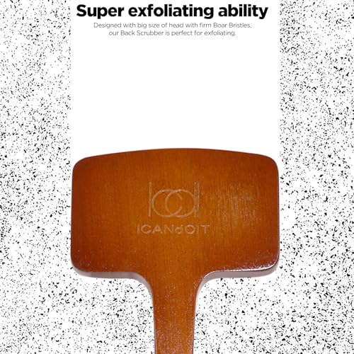 Stiff Sisal Bristles Back Scrubber Set