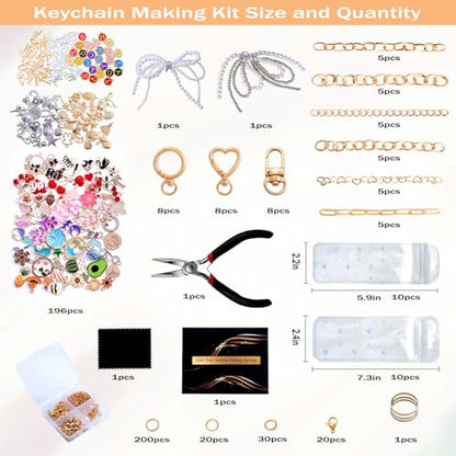 544Pcs Bag Charm Kit