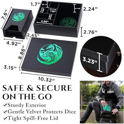 All-in-One Game Roamer - Dice Tray & Tower for DND and RPG
