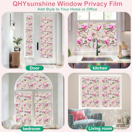 Window Privacy Film Stain Glass Window Film Rainbow Window Film Window clings Non