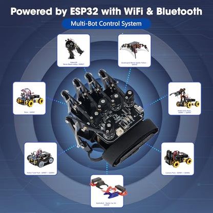 ESP32 Motion Sensing Glove Supports Arduino