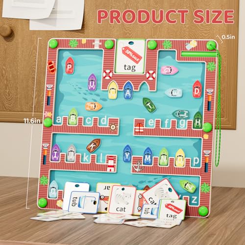 Magnetic Alphabet Maze