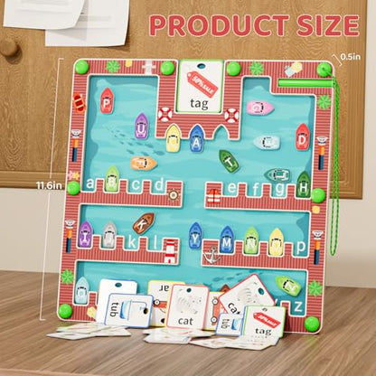 Magnetic Alphabet Maze