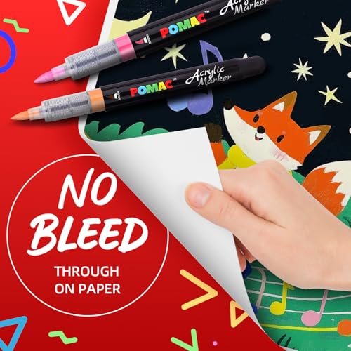 48 Colors Acrylic Paint Markers