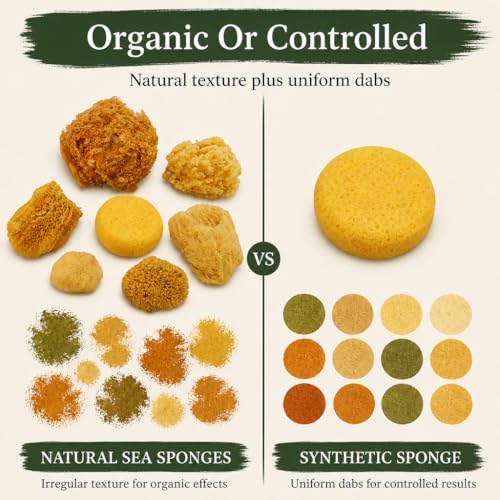 Natural Sea & Synthetic Sponges 7pk (7 Count)
