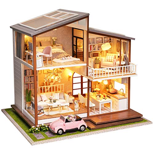 DIY Miniature House Kit for Adults