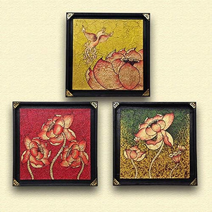 Gold Leaf Sheets for Art Red Foil 300Pcs