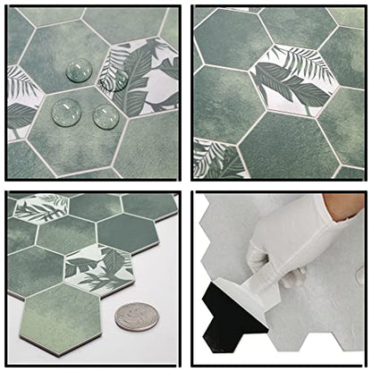 10 Sheet Peel and Stick Backsplash (9 Sq Ft)