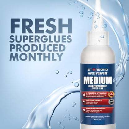 4 oz. Medium CA Glue (4 Ounce)