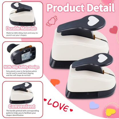 Heart Punches for Paper Crafts
