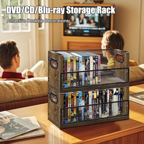 DVD Storage Rack 2 Pack (2 Count)