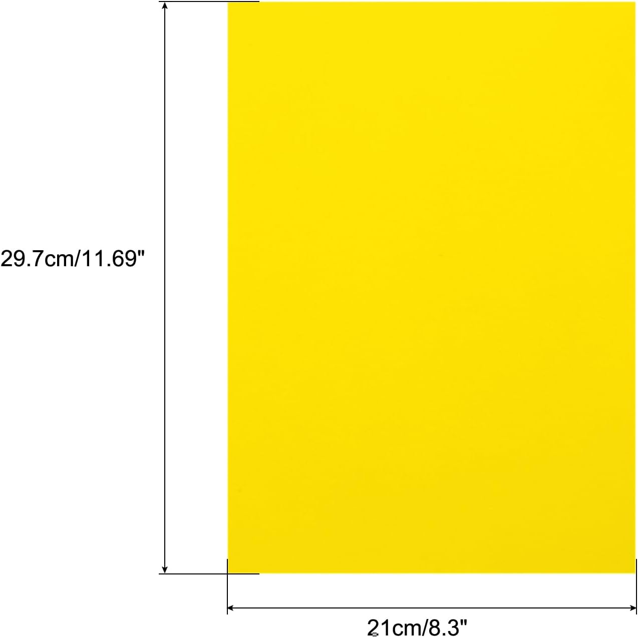MECCANIXITY Colored Vellum Paper, 40 Sheet Yellow Transparency 11.7 x 8.2 Printable Vellum Paper, Translucent Vellum Sheets for Printing Wedding Invitations, Ink Jet Laser Printer