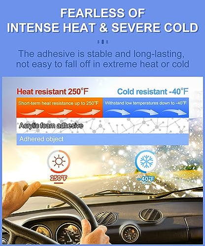 Double Sided Tape Heat Resistant Heavy Duty (24 Count)
