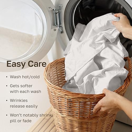 100% Organic Cotton Twin Size Bed Sheets