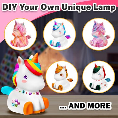 Paint Your Own Unicorn Lamp Kit