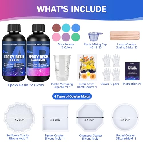 Epoxy Resin Kit for Beginners