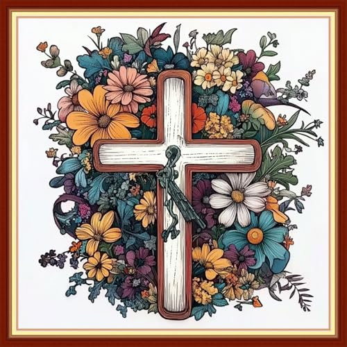 Cross Stitch Kits for Beginners Stamped Cross