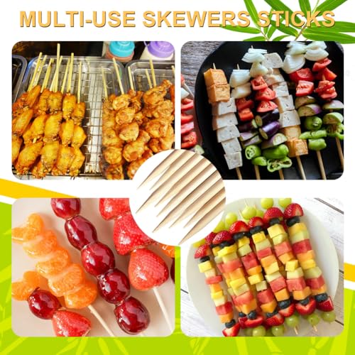 300 Pcs 16 inch Natural Bamboo Skewers (300 Count)