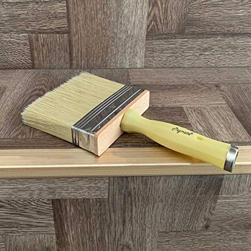 Shed & Fence Brush Wide Block Deck Stain Brush 5 (2 Count)