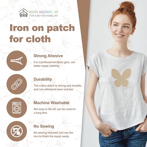 Iron on Patches for Clothes (20 Count)