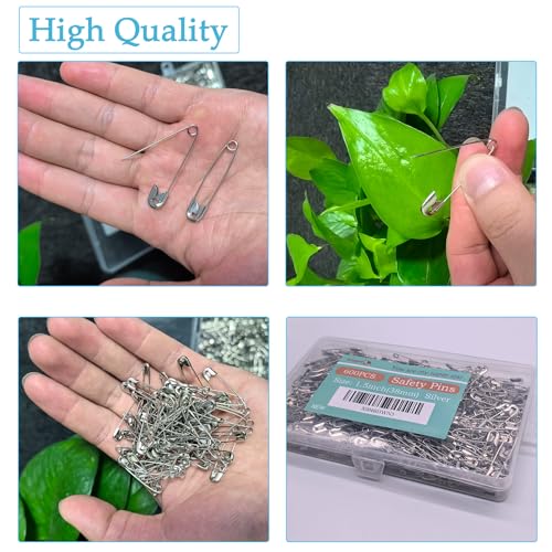 600PCS Safety Pins (600 Count)