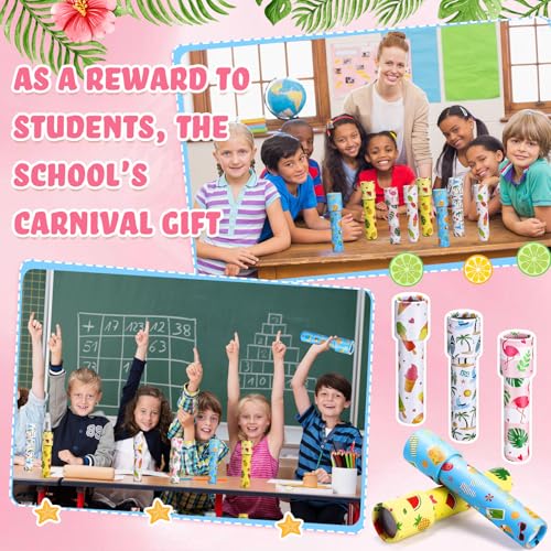 15 Pcs Classic Kaleidoscopes Kids Birthday Party Favor Old Fashioned Vintage Educational Toys Stocking Stuffers Goodie Bag Fillers for Classroom School Return Gifts Carnival Prizes (15 Count)