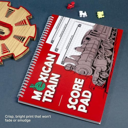 Extra Large Mexican Train Score Pads 11.3x7.9 in